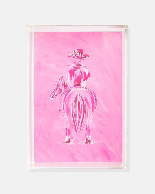 Mustang Sally Small Acrylic Tray