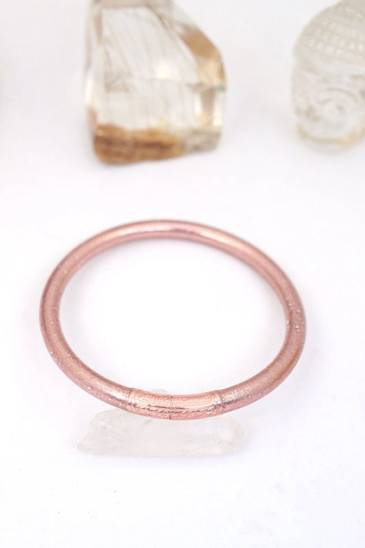 Rose Gold Budda Bracelet-L