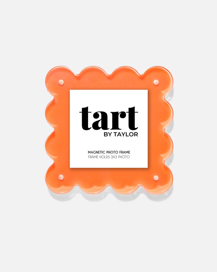 Neon Orange Mini Acrylic Picture Frame