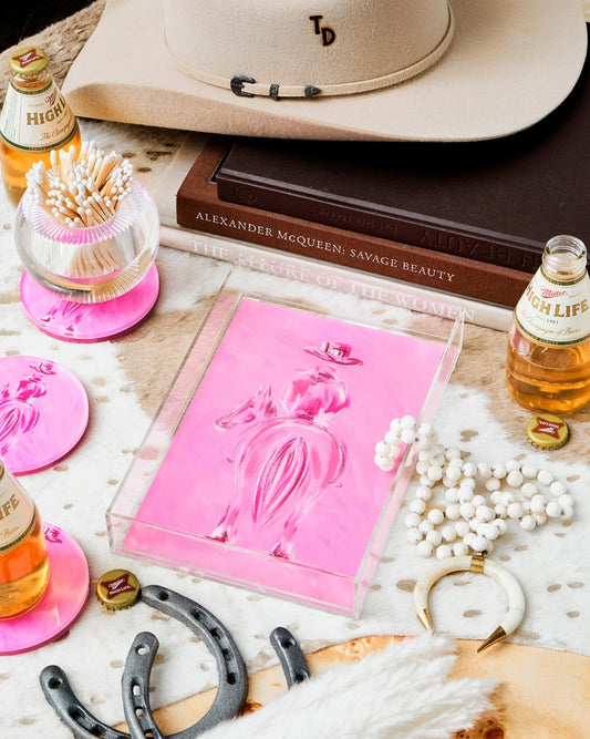 Mustang Sally Small Acrylic Tray