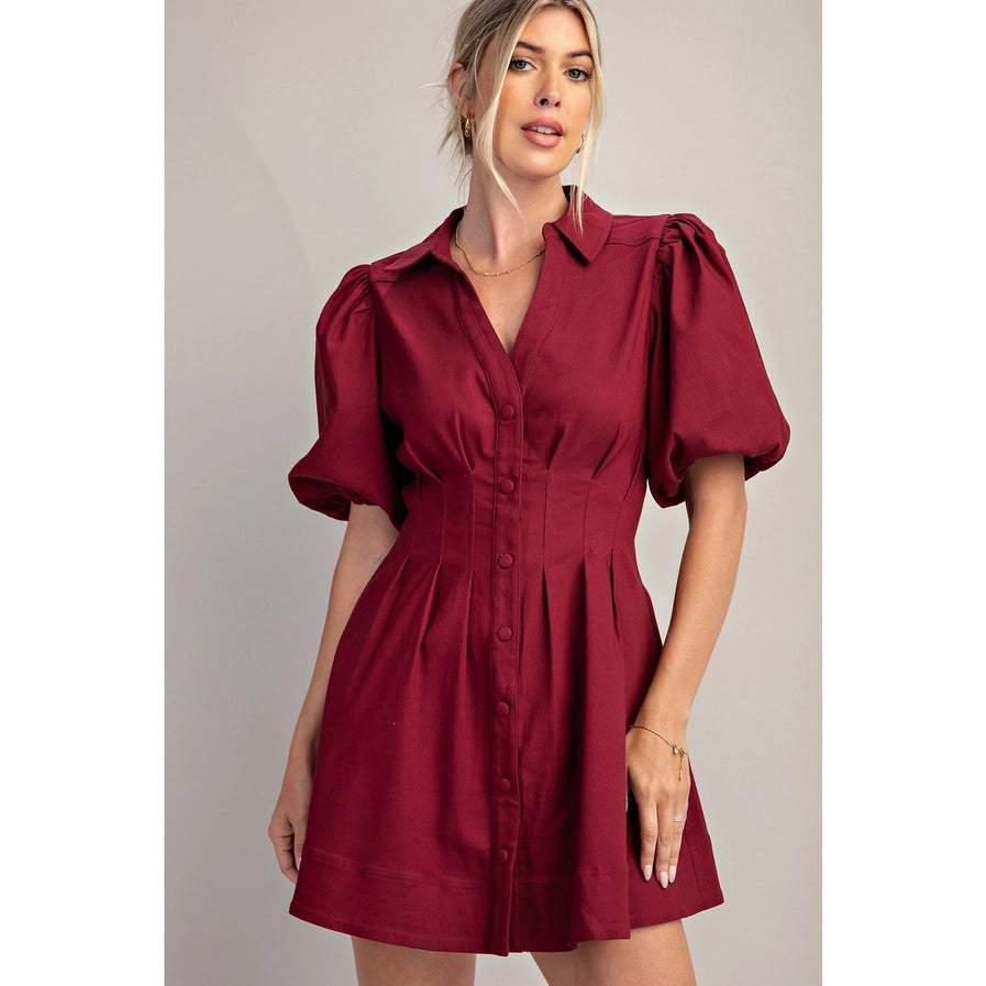 Sadie Balloon Sleeve Dress