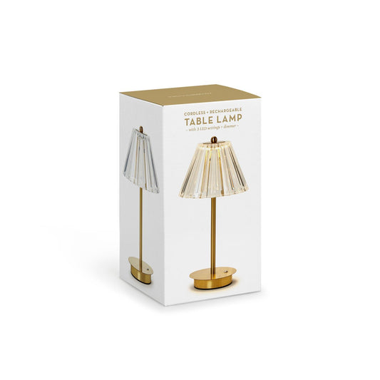 LED Table Lamp with Acrylic Shade