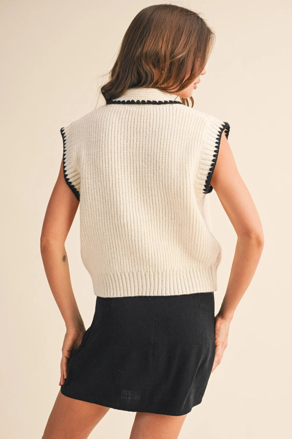 Lindsey Tie Neck Sweater