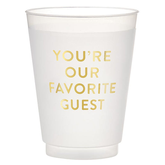 Favorite Guest Frosted Cup