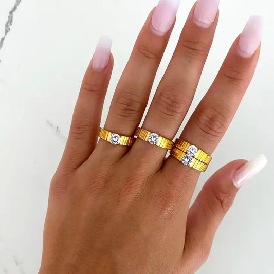 Dainty Diamond Ring