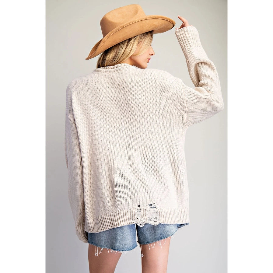 Cowboy Boot Sweater