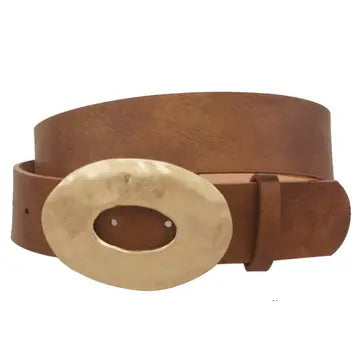 Oval Buckle Belt