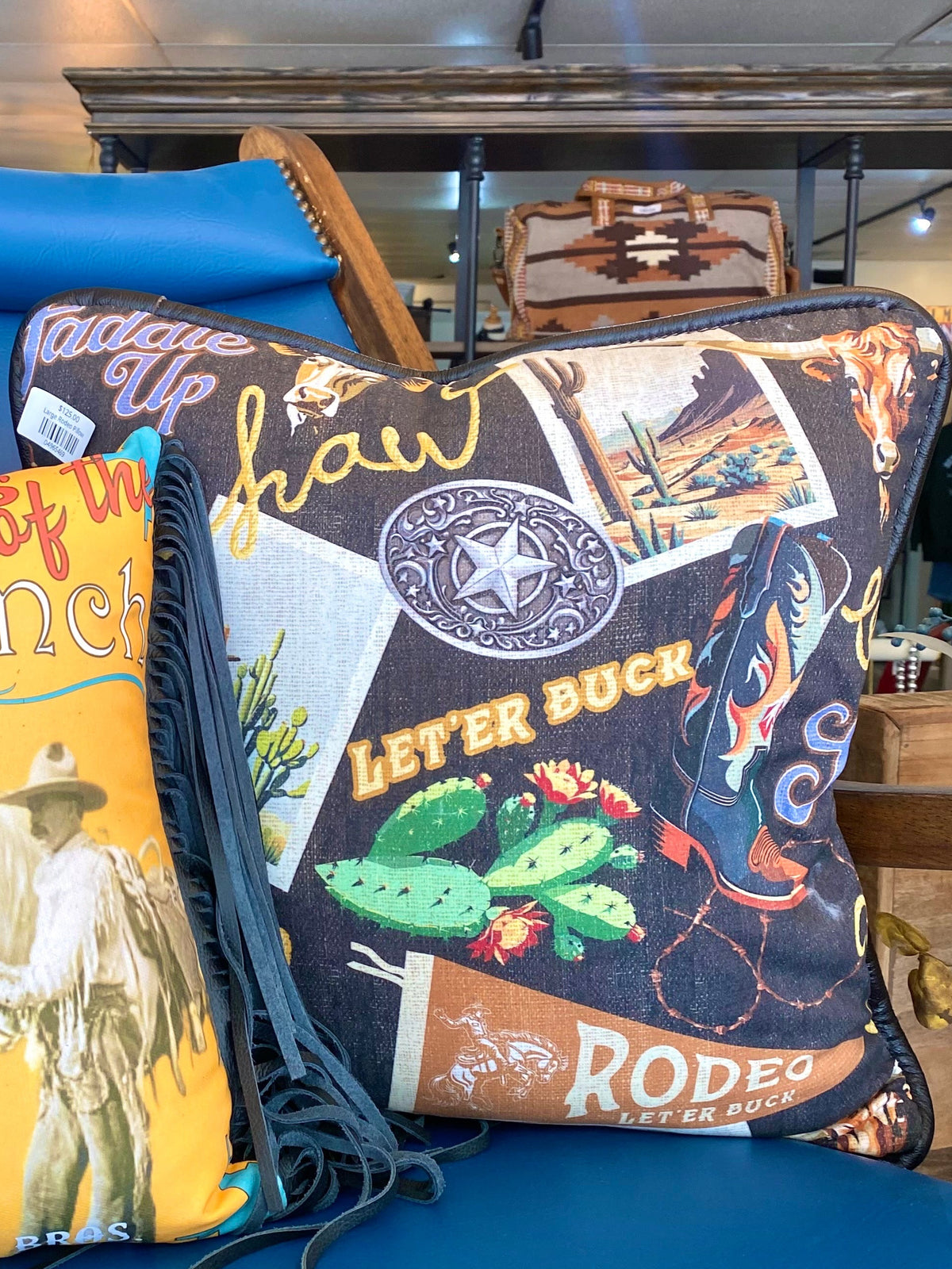 Large Rodeo Pillow