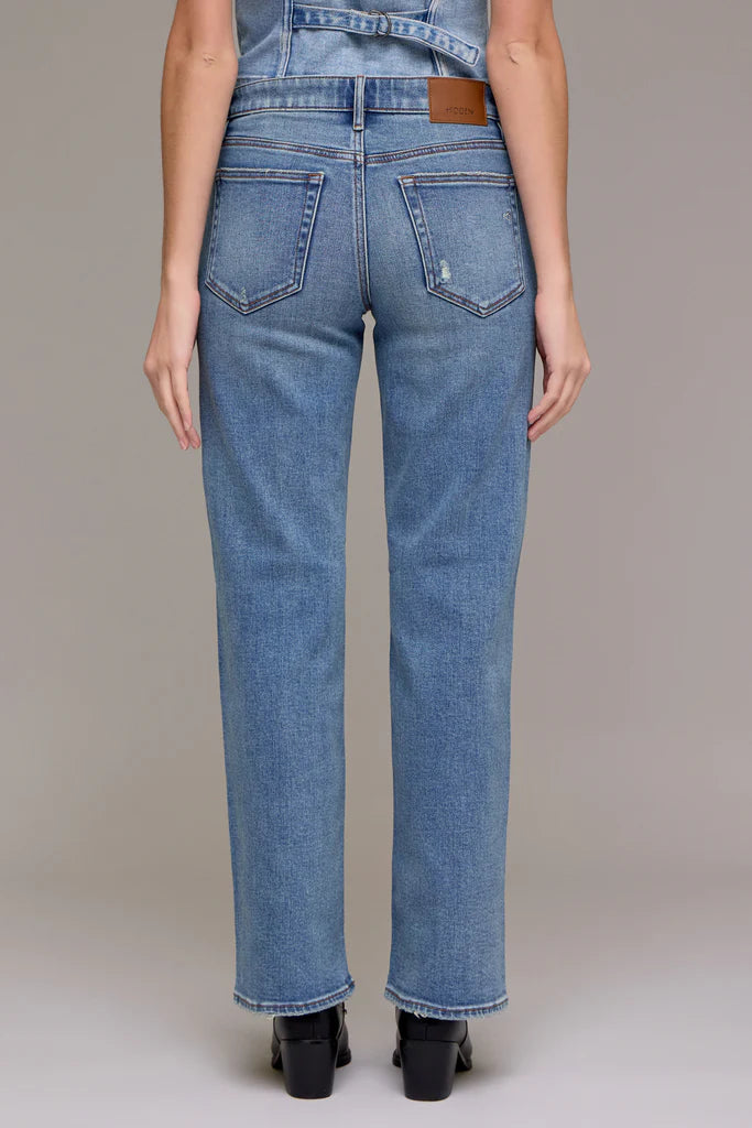 Ella Mid-Rise Straight Leg