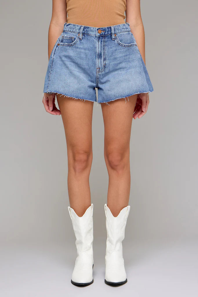 Finn A-Line Denim Shorts