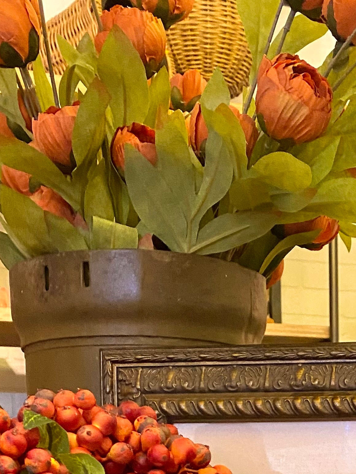 Orange Flower Stem