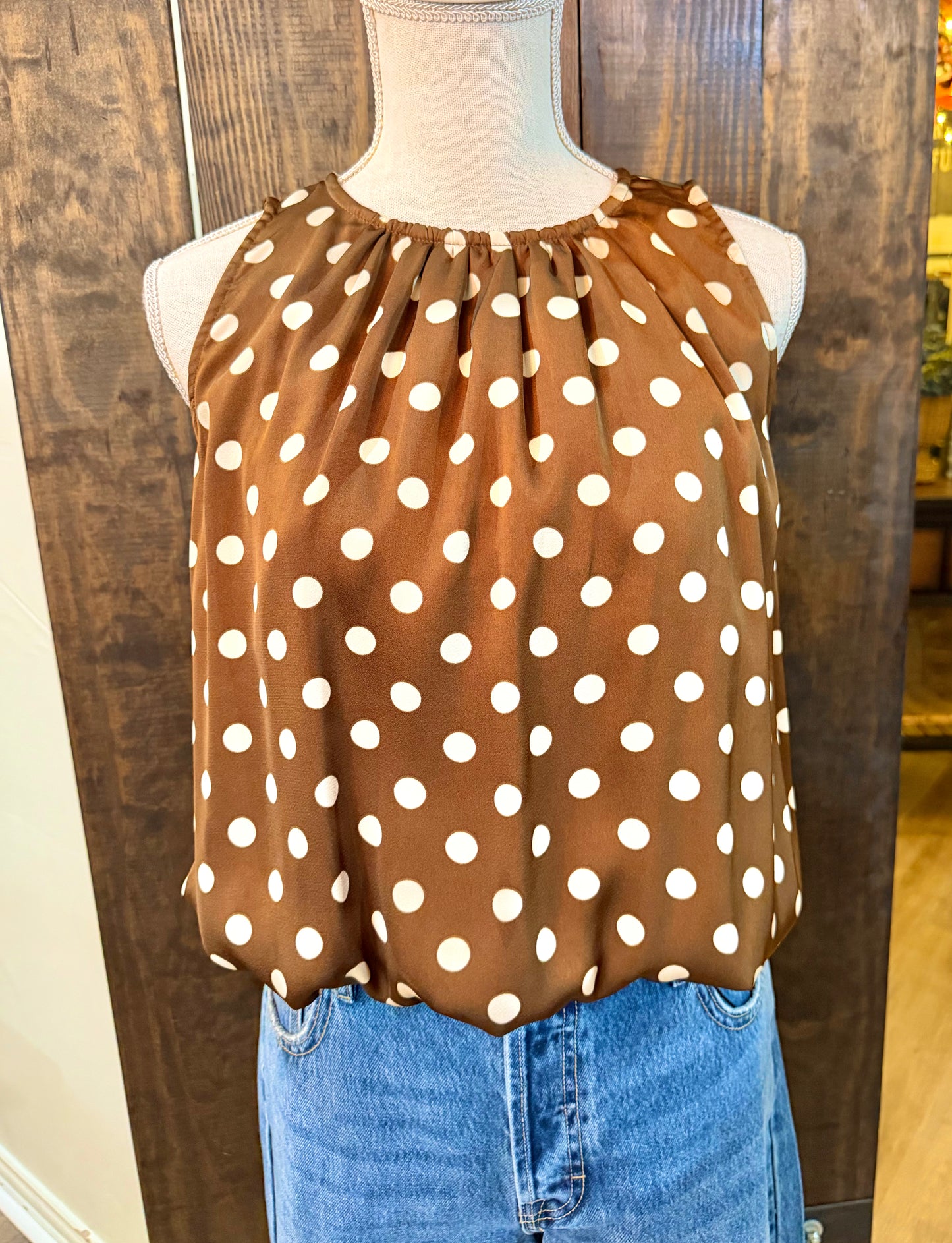 Polka Dot Blouse
