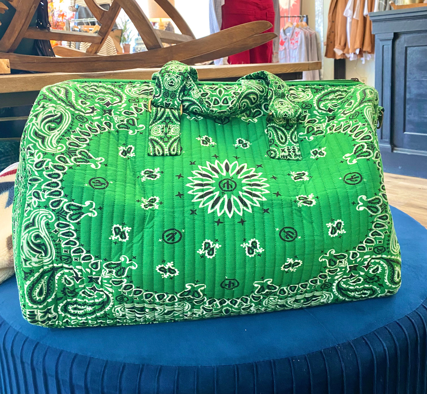 Paisley Duffel Bag