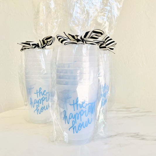 The Happiest Hour Shatterproof Cups