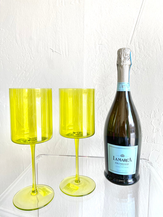 Maggie Citron Wine Glass