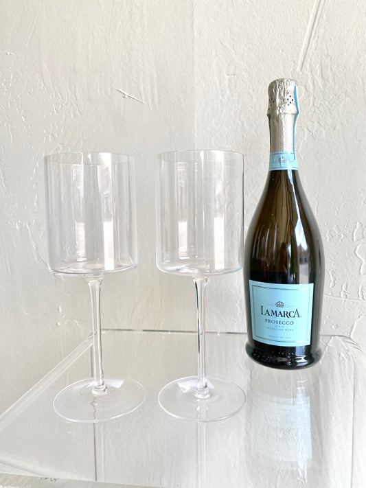 Cindy Clear Wine Glass