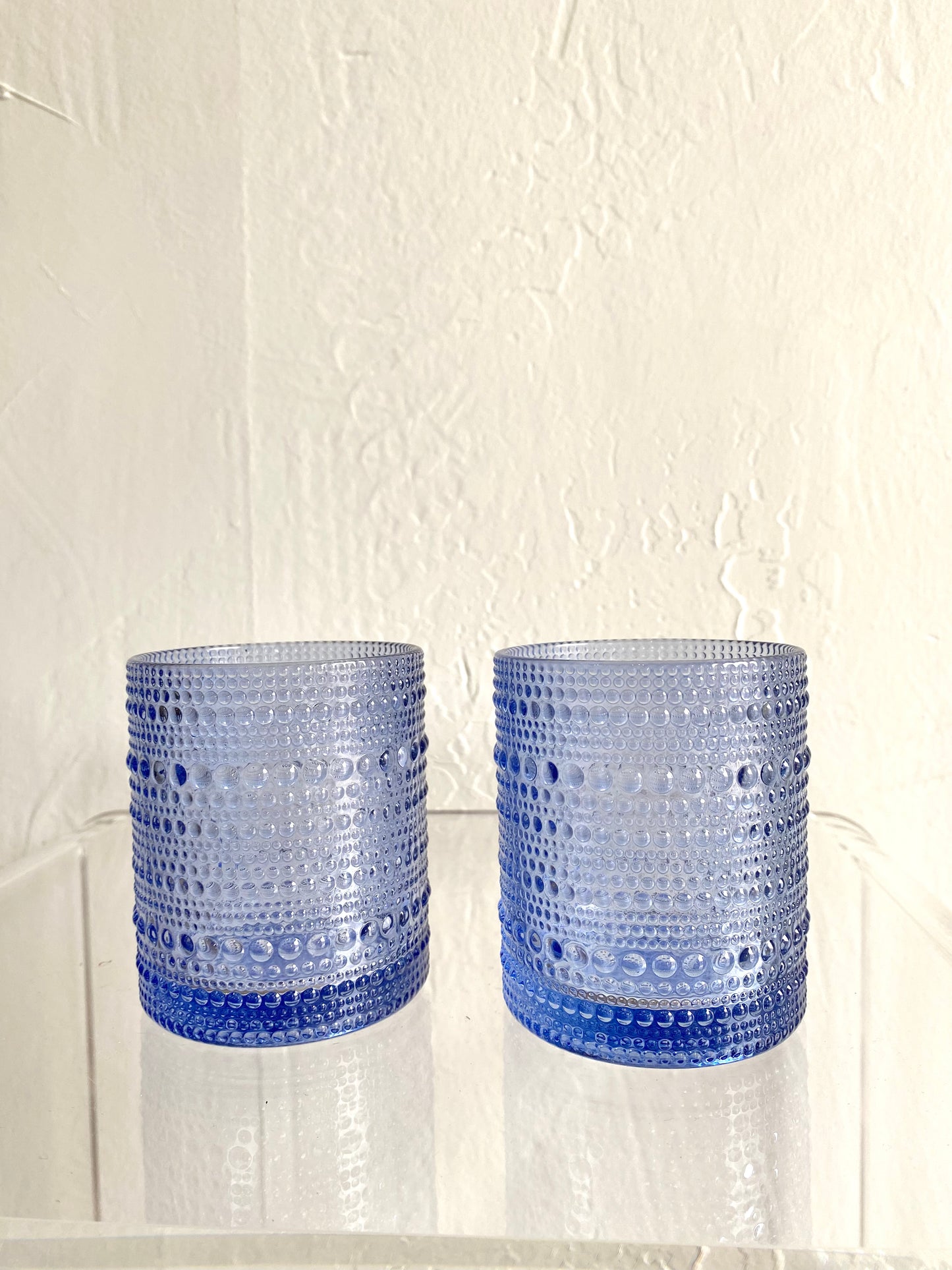 Purple Hobnail Glass