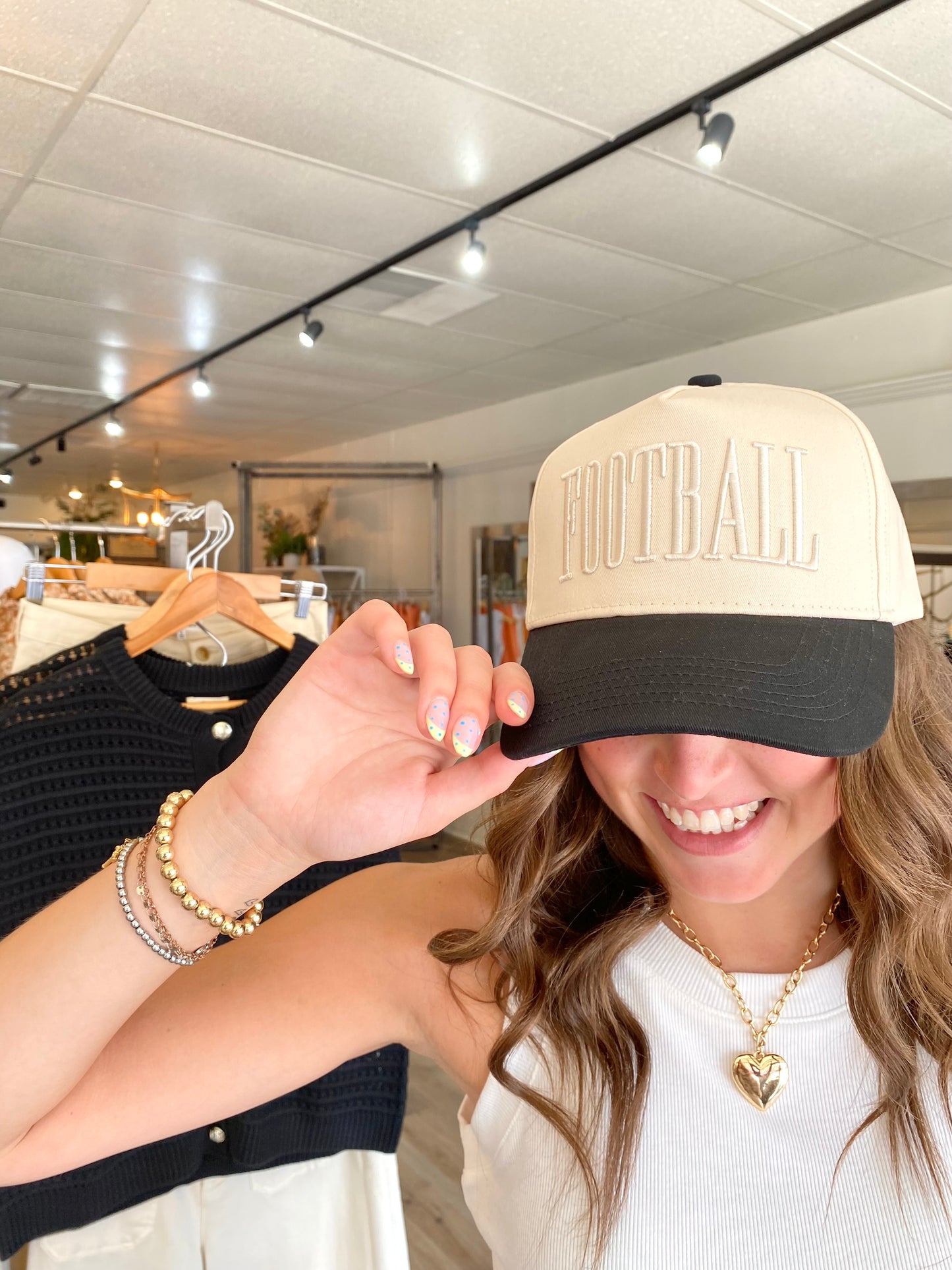 'Football' Neutral Trucker Hat