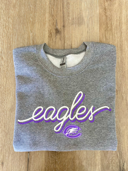 Eagles Stripe Grey Sweatshirt