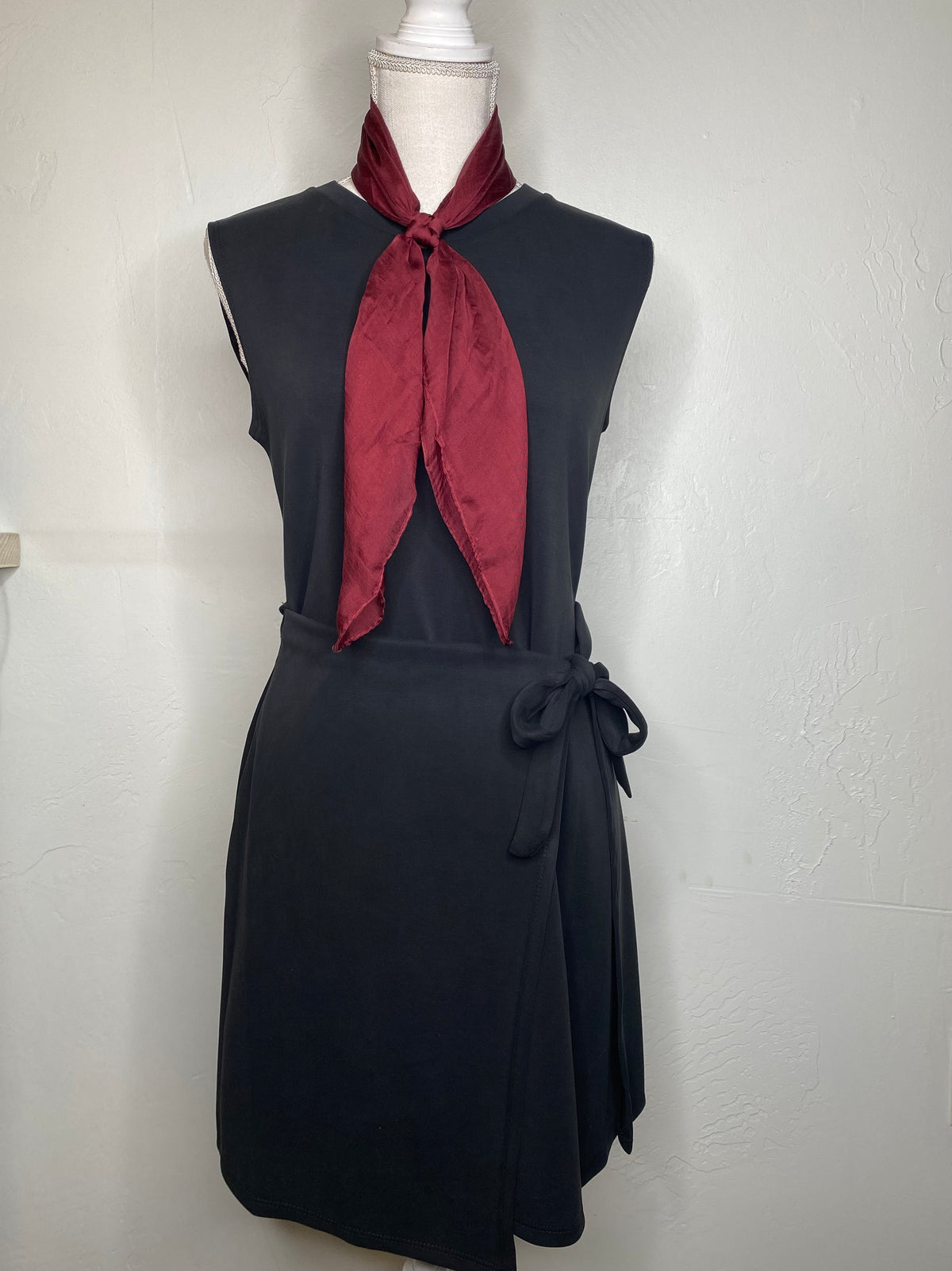 Side Tie Waist Dress