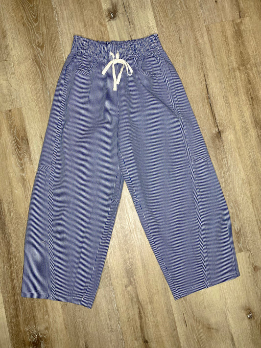 Striped Relaxed Fit Pants