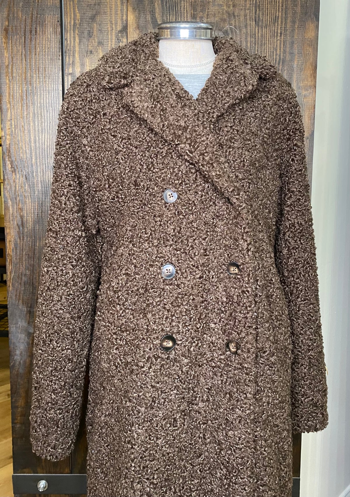 Teddy Brown Trench Coat