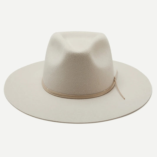 Shea Felt Hat in Putty