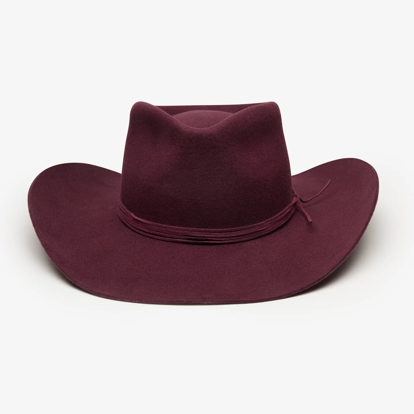 Vega Felt Hat in Wine