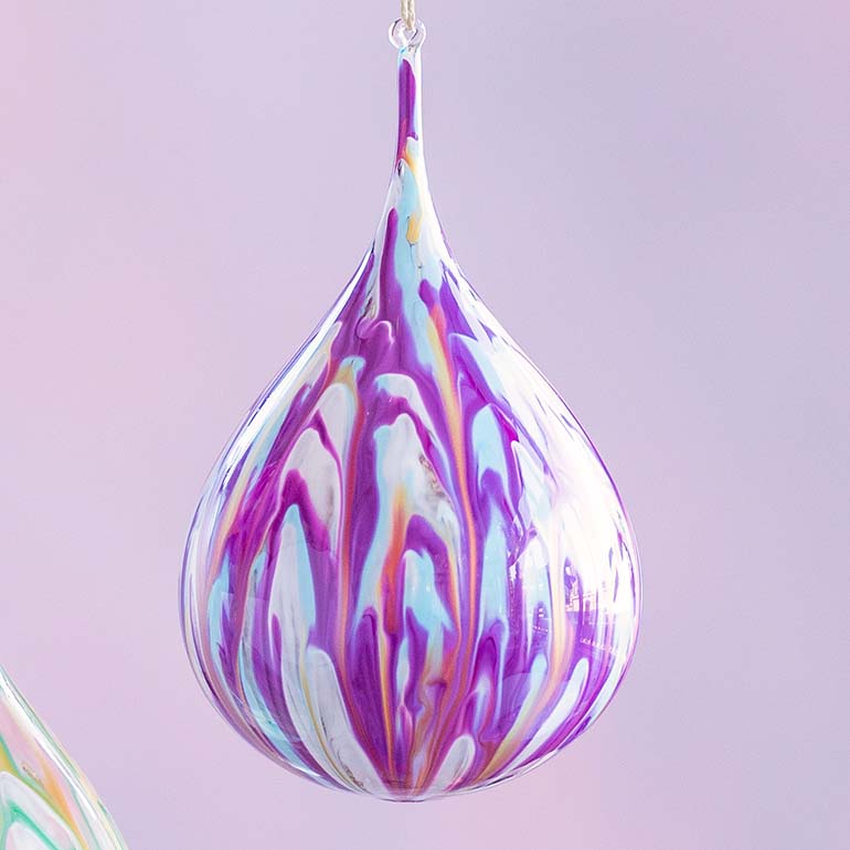 Marble Drop Ornament
