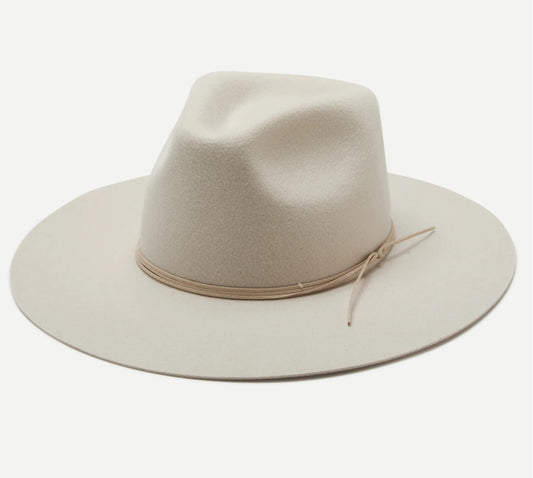 Shea Felt Hat in Putty