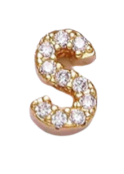 Lux Letter Slide Charms