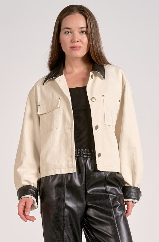 Ashley Cream Riding Jacket