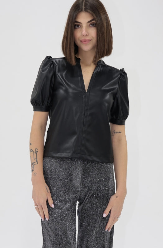 Kalia Leather Top