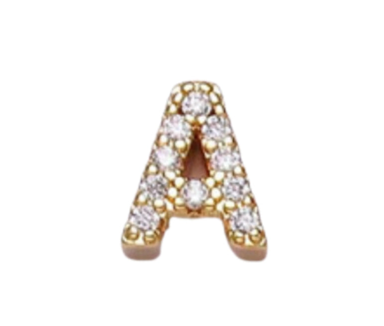 Lux Letter Slide Charms