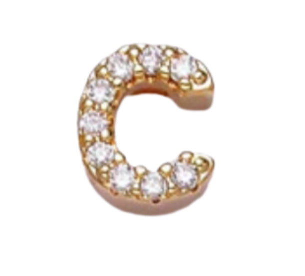 Lux Letter Slide Charms