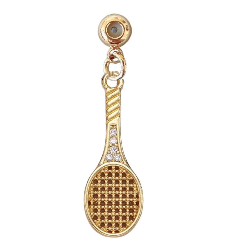 Racquet Drop Charm