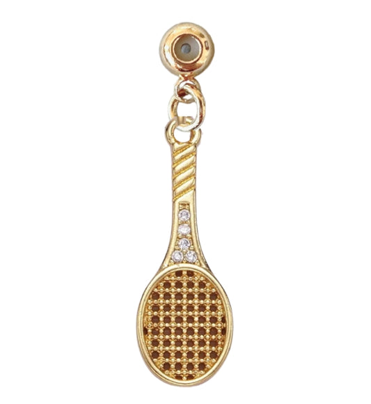 Racquet Drop Charm