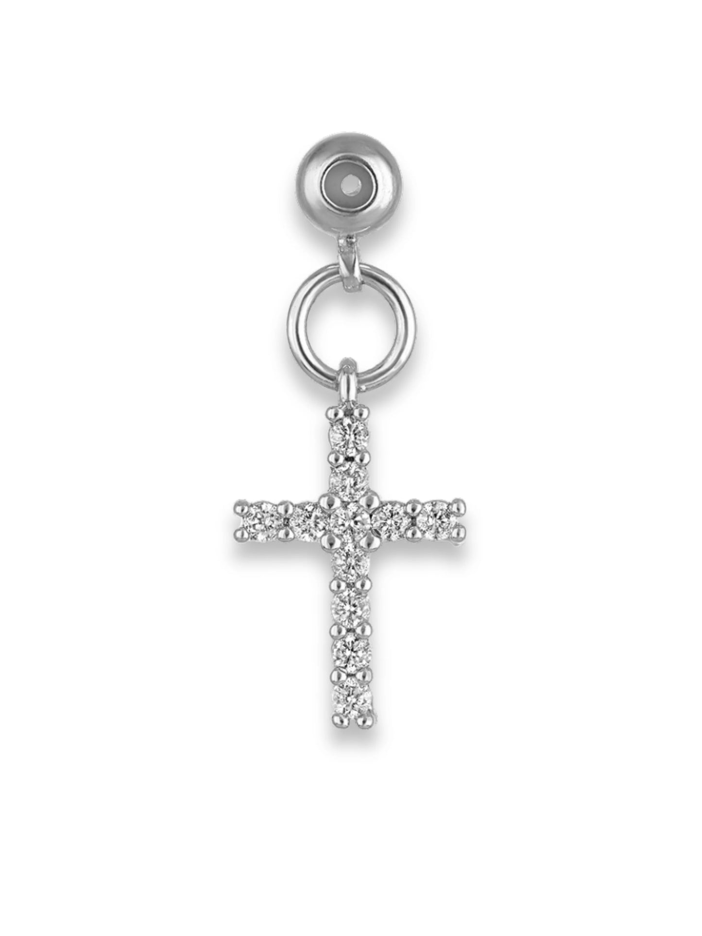 Cross Drop Charm