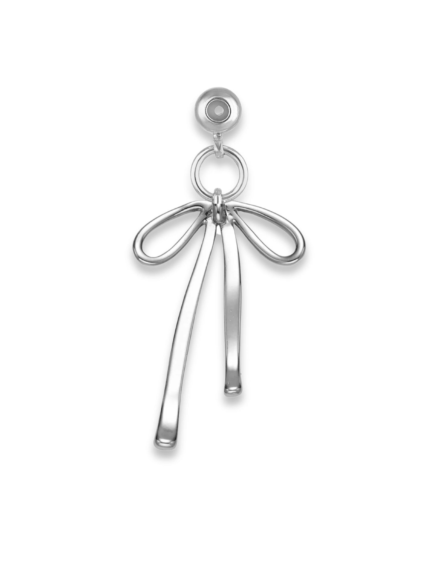 Fancy Bow Drop Charm