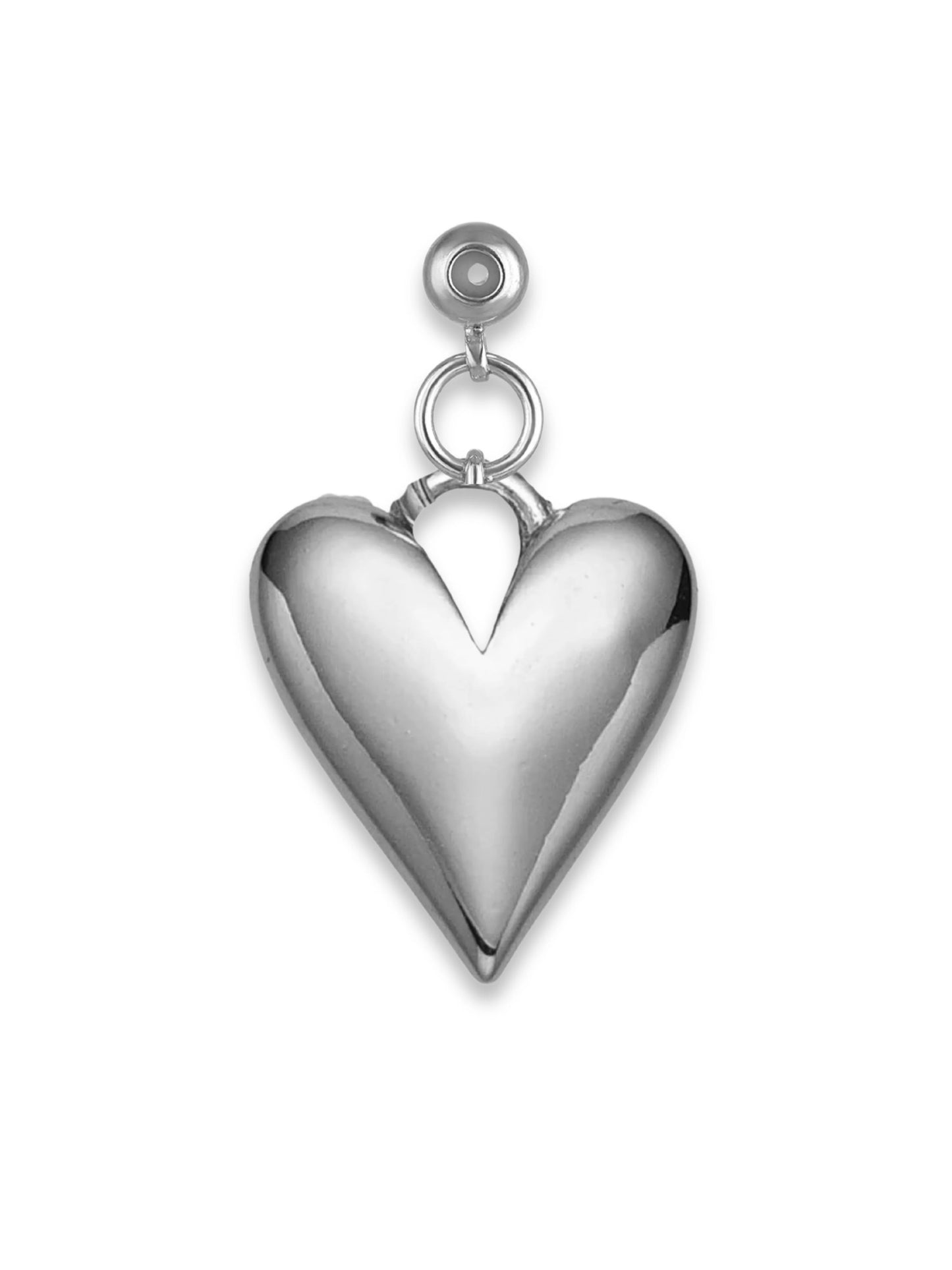 Vintage Heart Drop Charm