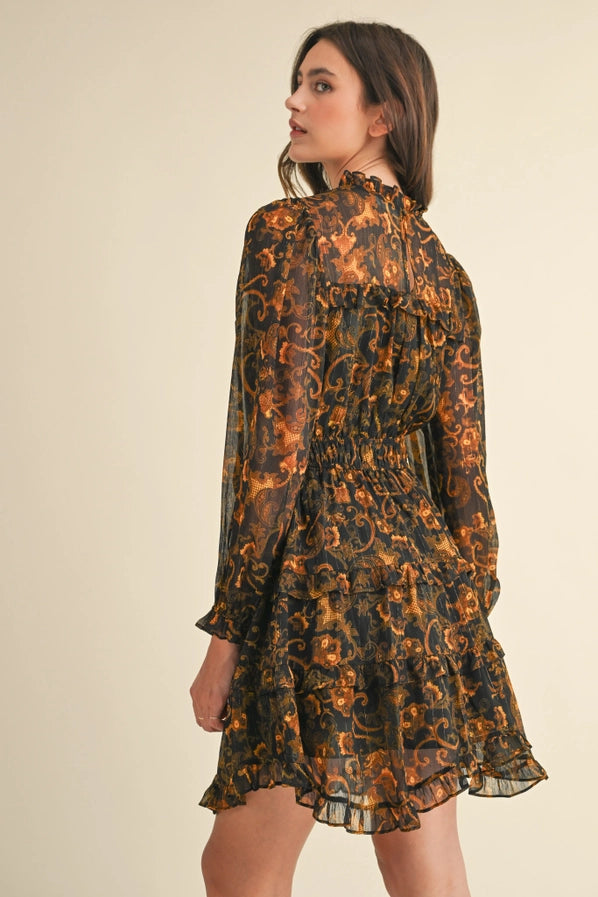 Betty Ruffle Mini Dress