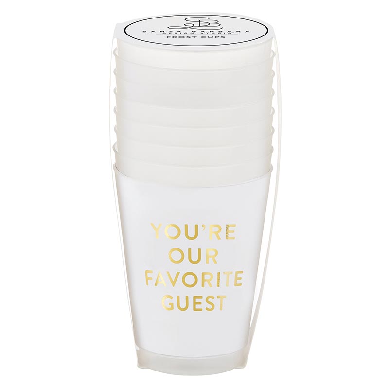 Favorite Guest Frosted Cup