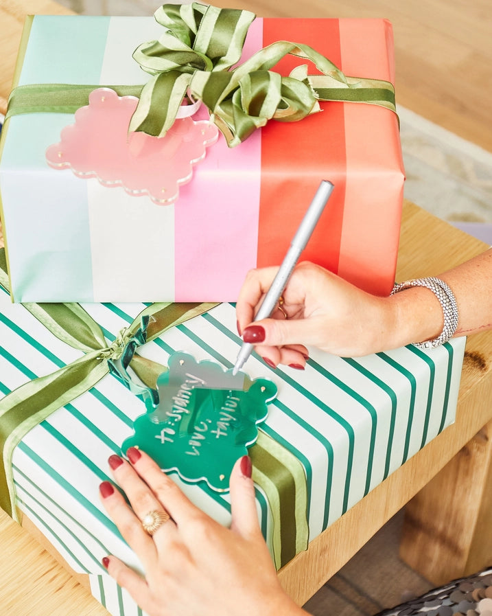 Green Frame Ornament