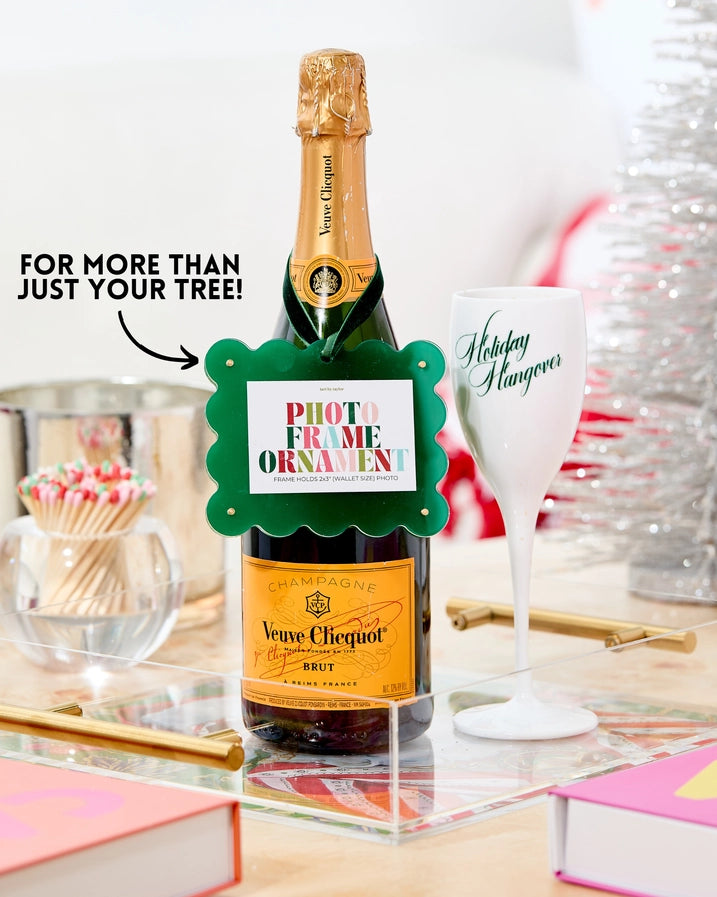 Green Frame Ornament