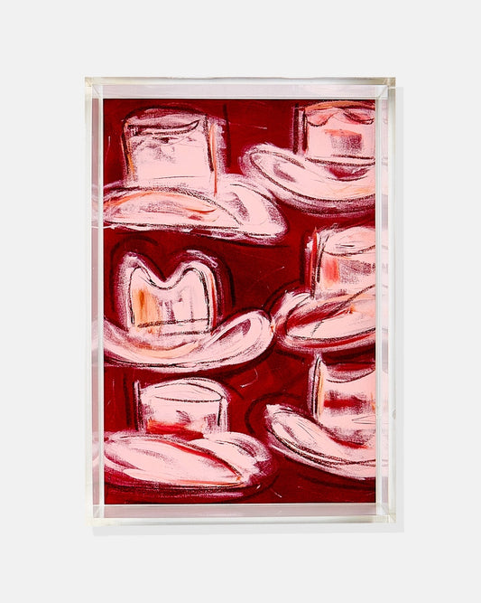 Six Shooter Small Acrylic Tray