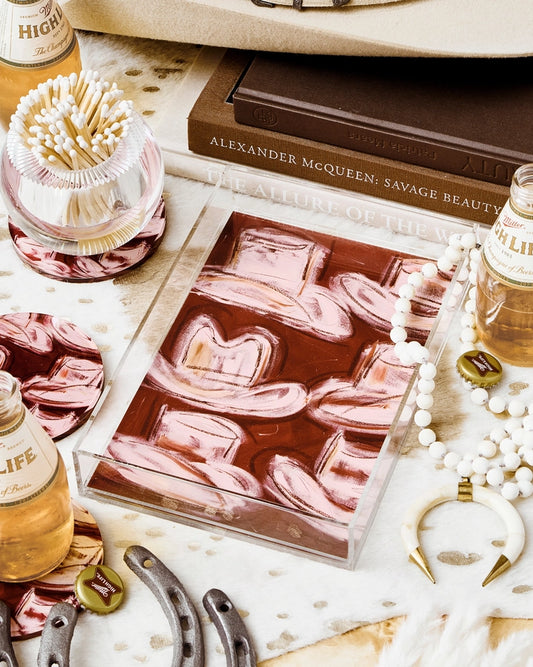 Six Shooter Small Acrylic Tray