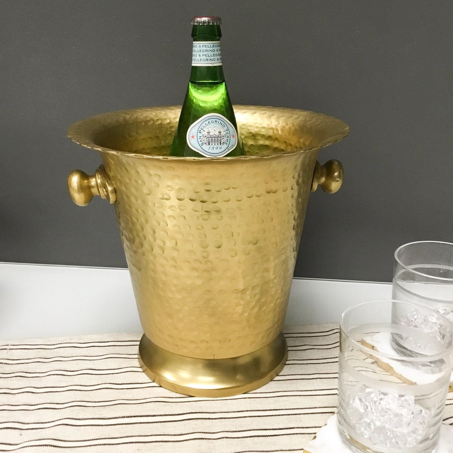 Vintage Gold Wine Cooler