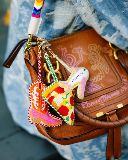 Cowboy Boot Bag Charm