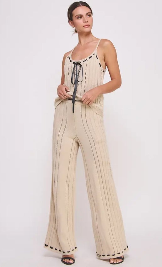 Textured Cami Top & Pant Set