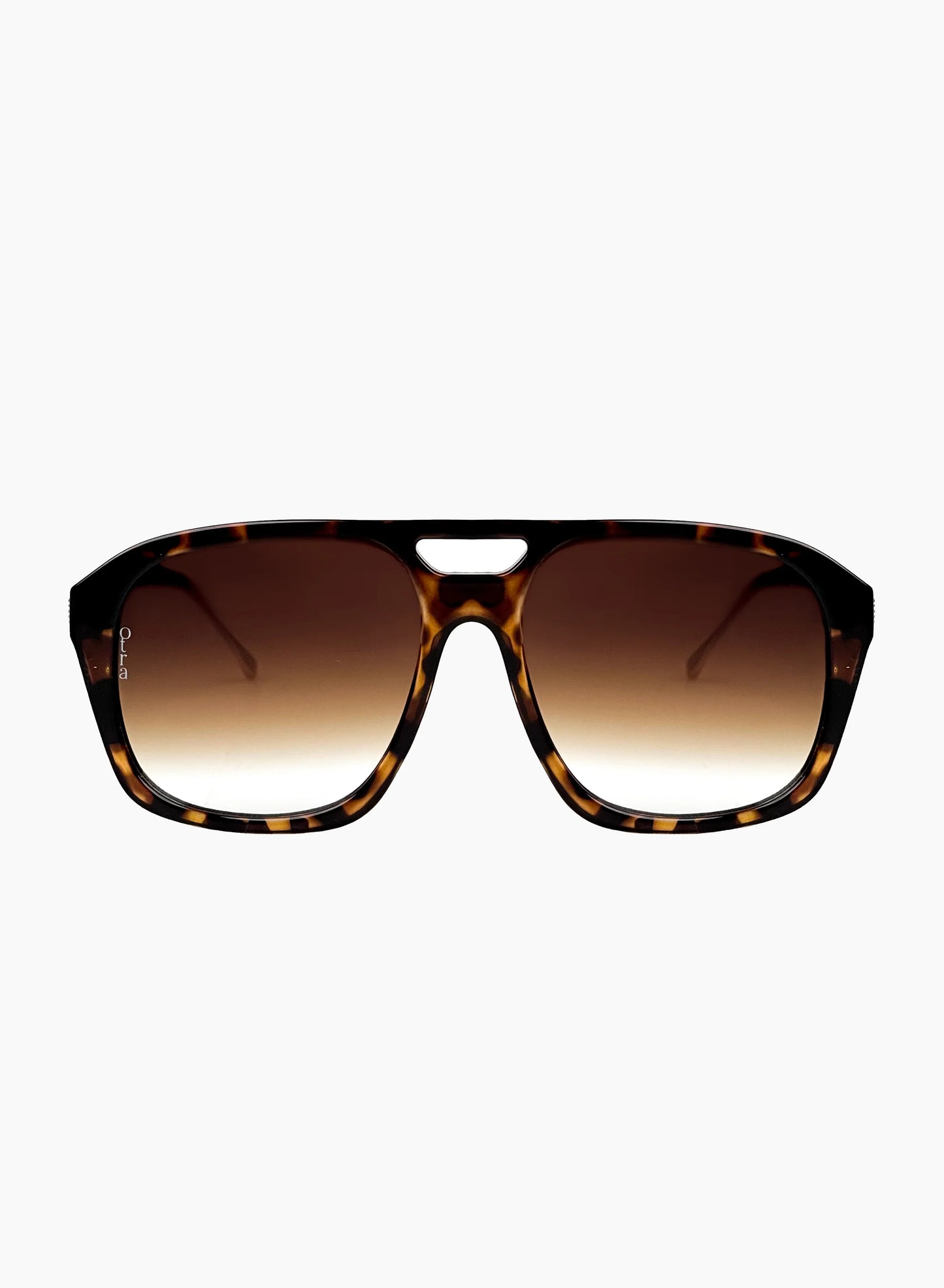 Reina Brown Fade Sunglasses
